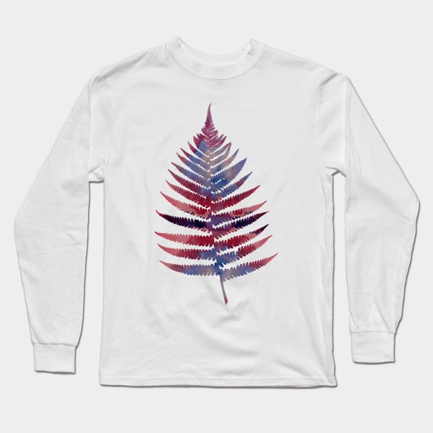 Fern Long Sleeve T-Shirt by TheJollyMarten